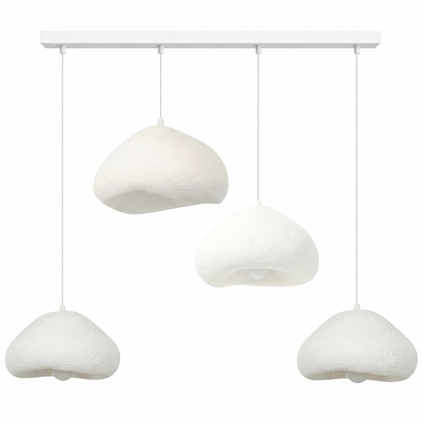 Brilagi - Viseči lestenec na kablu WABI SABI 4xE27/40W/230V bela