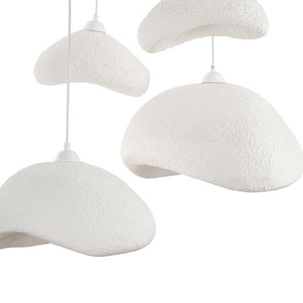 Brilagi - Viseči lestenec na kablu WABI SABI 4xE27/40W/230V, Ø 90 cm, bela