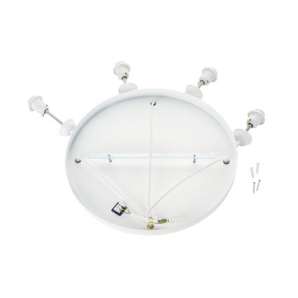 Brilagi - Viseči lestenec na kablu WABI SABI 4xE27/40W/230V, Ø 90 cm, bela