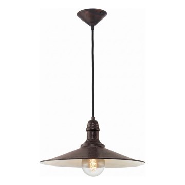 Brilagi - Viseči lestenec na lanku FORGE 1xE27/60W/230V premer 36 cm rjav