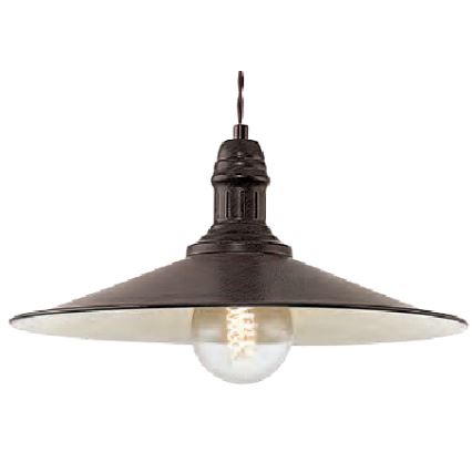 Brilagi - Viseči lestenec na lanku FORGE 1xE27/60W/230V premer 36 cm rjav
