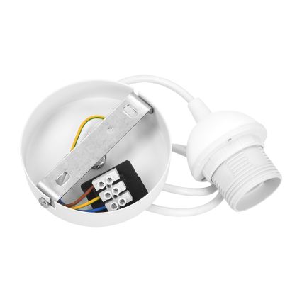 Brilagi - Viseči lestenec RESNA 1xE27/60W/230V, premer 40 cm, rjav/bež