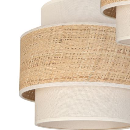 Brilagi - Viseči lestenec s kablom SPACE 3xE27/60W/230V premer 40 cm bež/kremna