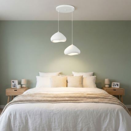 Brilagi - Viseči lestenec WABI SABI, 2x E27/40W/230V, Ø 45 cm, bela