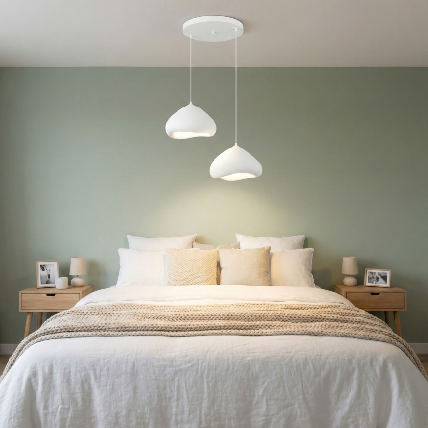 Brilagi - Viseči lestenec WABI SABI, 2x E27/40W/230V, Ø 45 cm, bela