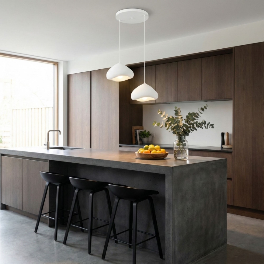 Brilagi - Viseči lestenec WABI SABI, 2x E27/40W/230V, Ø 45 cm, bela