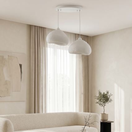 Brilagi - Viseči lestenec WABI SABI, 2x E27/40W/230V, Ø 45 cm, bela