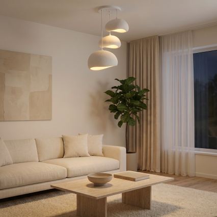 Brilagi - Viseči lestenec WABI SABI 3xE27/40W/230V premer 76 cm, bel
