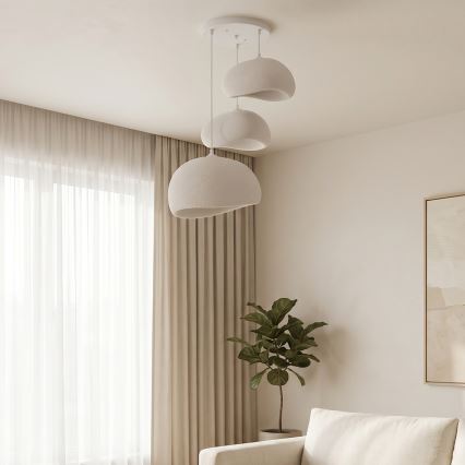 Brilagi - Viseči lestenec WABI SABI 3xE27/40W/230V premer 76 cm, bel