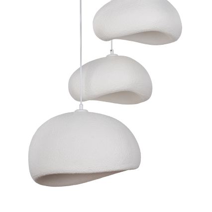 Brilagi - Viseči lestenec WABI SABI 3xE27/40W/230V premer 76 cm, bel