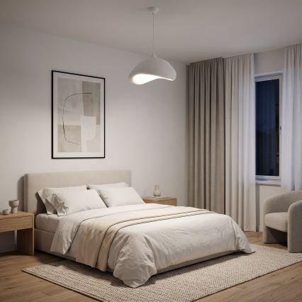 Brilagi - Viseči lestenec WABI SABI na kablu 1xE27/40W/230V, premer 52 cm, bela