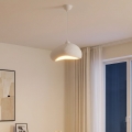 BRILAGI - Viseči lestenec WABI SABI na vrvici 1xE27/40W/230V, premer 32 cm, bela