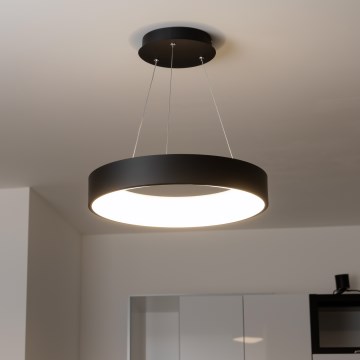 Brilagi - zatemljiv LED lestenec na kabel FALCON LED/40W/230V 3000-6500K premer 45 cm črna + daljinski upravljalnik