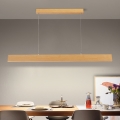 Brilagi - zatemljiv LED lestenec na kablu SLIMLINE LED/40W/230V 3000-6000K dekor hrasta + daljinski upravljalnik