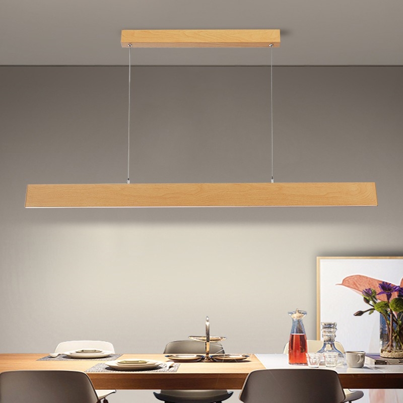 Brilagi - zatemljiv LED lestenec na kablu SLIMLINE LED/40W/230V 3000-6000K dekor hrasta + daljinski upravljalnik