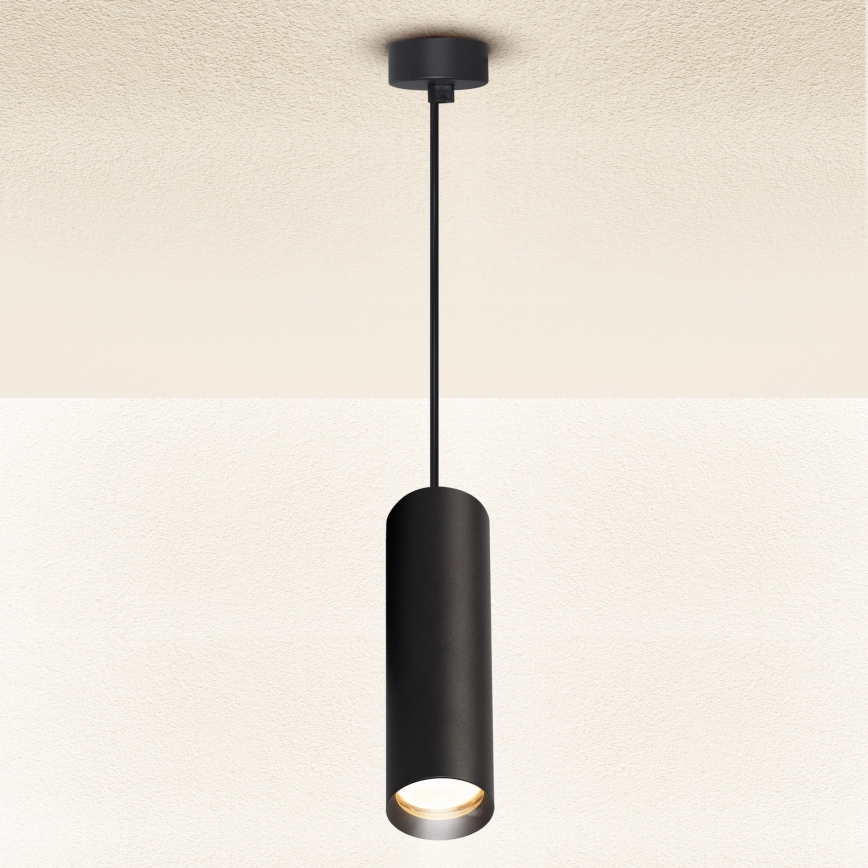 Brilagi - Zatemljiv LED viseči lestenec na kablu SELE 1xGU10/6,5W/230V 2700-6500K črna