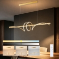 BRILAGI - Zatemljiv LED viseči lestenec na kablu SIGNATURE LED/50W/230V 3000-6000K 120 cm zlata + daljinski upravljalnik