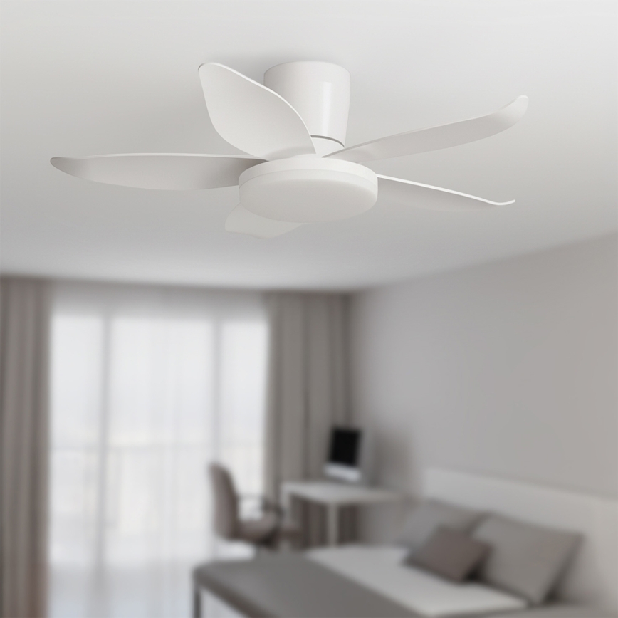 Brilagi - zatemnljiv stropni ventilator z LED/32W/230V, premer 95 cm, bel + daljinski upravljalnik