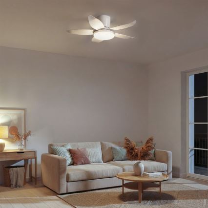 Brilagi - zatemnljiv stropni ventilator z LED/32W/230V, premer 95 cm, bel + daljinski upravljalnik