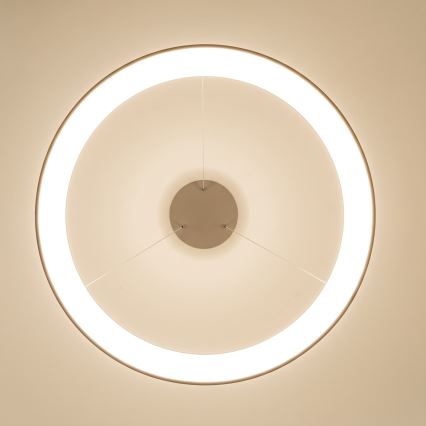 BRILAGI - LED Zatemnljiv lestenec na kablu FALCON II LED/108W/230V 3000-6500K premer 80 cm bež + z daljinskim upravljalnikom