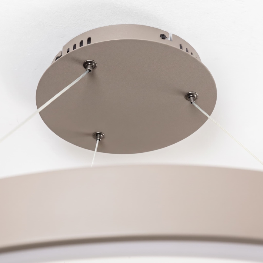 BRILAGI - LED Zatemnljiv lestenec na kablu FALCON II LED/108W/230V 3000-6500K premer 80 cm bež + z daljinskim upravljalnikom
