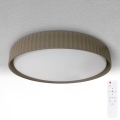 Brilagi - zatemljivo LED stropno svetilo LUCIA LED/48W/230V 3000-6500K premer 41 cm taupe + daljinski upravljalnik
