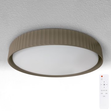 Brilagi - zatemljivo LED stropno svetilo LUCIA LED/48W/230V 3000-6500K premer 41 cm taupe + daljinski upravljalnik