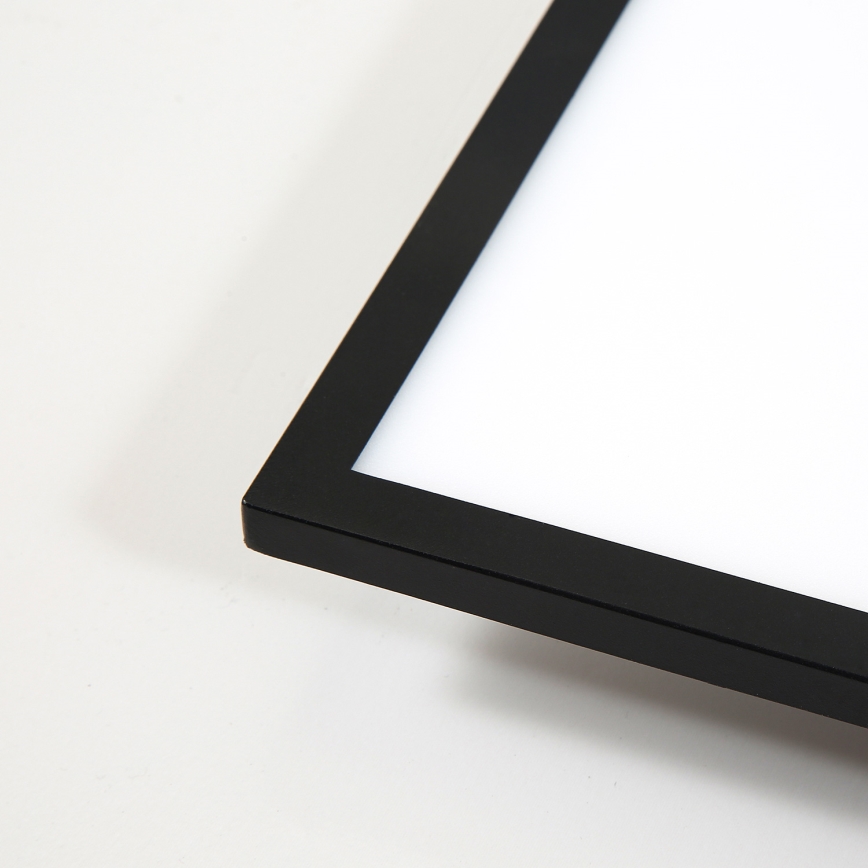 Brilagi - LED zatemnjevalna stropna svetilka SLIMFRAME LED/25W/230V 30x30 cm 3000-6000K črna + daljinski upravljalnik