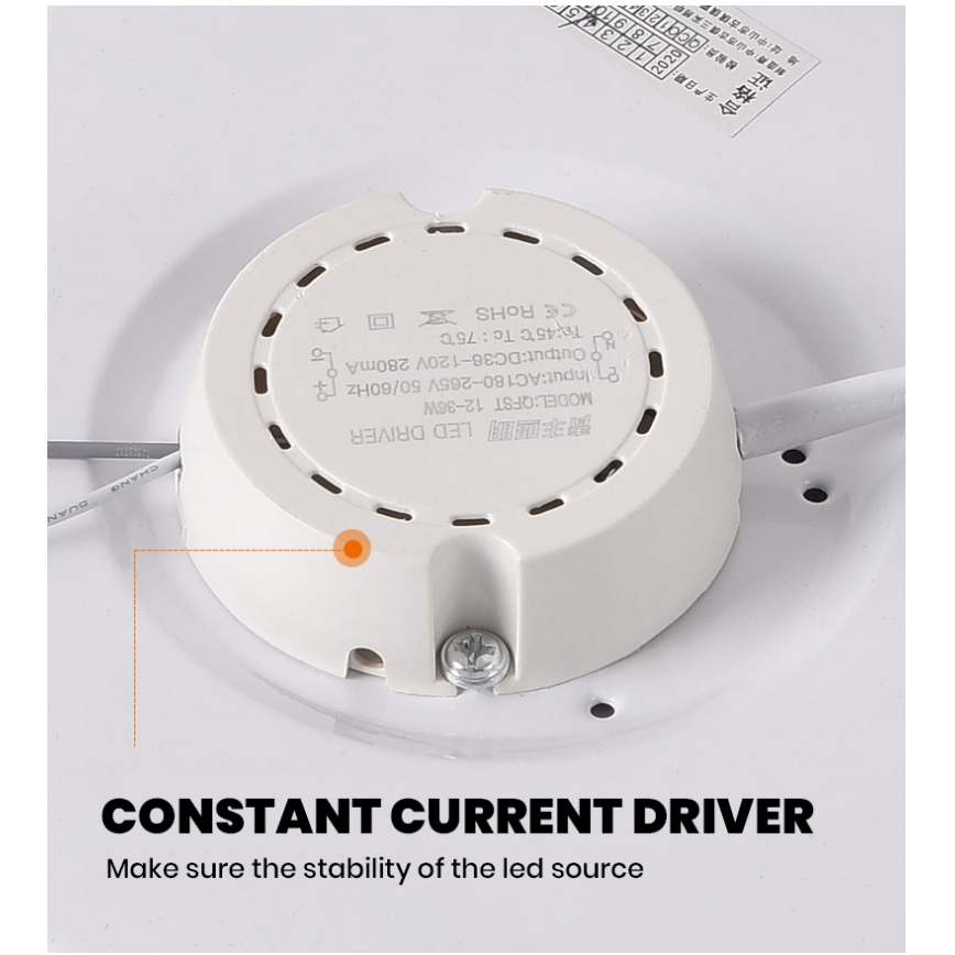 Brilagi - zatemnjivo LED stropno svetilo SMART STARS LED/24W/230V premer 38 cm 3000-6000K Wi-Fi Tuya Beacon + daljinski upravljalnik