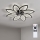 Brilagi - zatemnitveni LED stropni ventilator LED/43W/230V premer 90 cm črna + daljinski upravljalnik