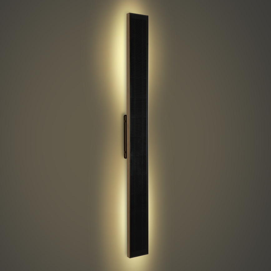 Brilagi - Zatemnjevalna LED solarna stenska svetilka SUN LED/5,5W/230V 100 cm 6000 mAh IP44