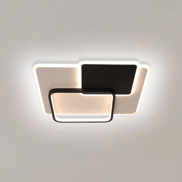 Brilagi - Zatemnjevalna LED stropna svetilka FLARE LED/64W/230V 45x45 cm 3000/4000/6000K + daljinski upravljalnik