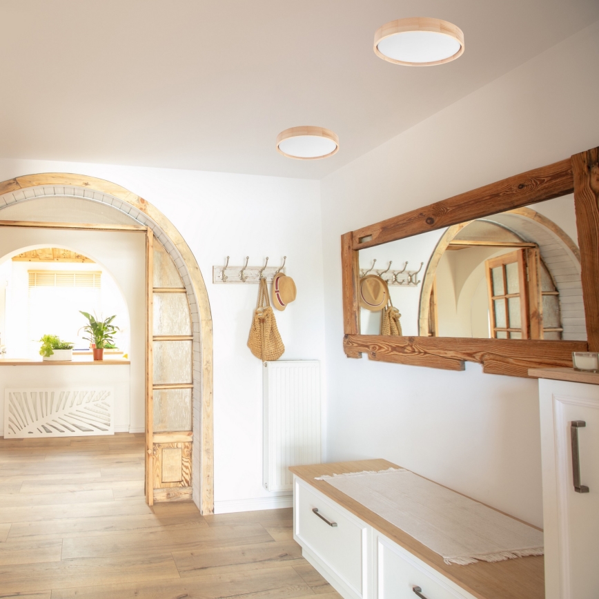 Brilagi - Zatemnljiva stropna LED svetilka MANAROLA LED/24W/230V, premer 42 cm, 3000-6500K + daljinski upravljalnik