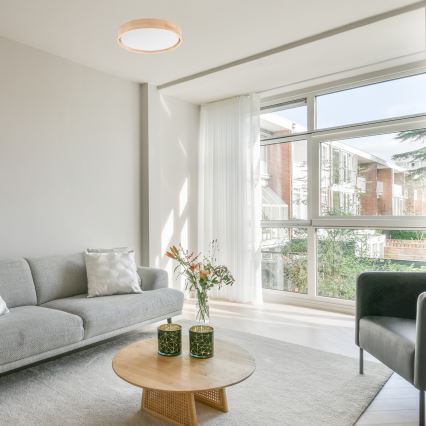 Brilagi - Zatemnljiva stropna LED svetilka MANAROLA LED/24W/230V, premer 42 cm, 3000-6500K + daljinski upravljalnik