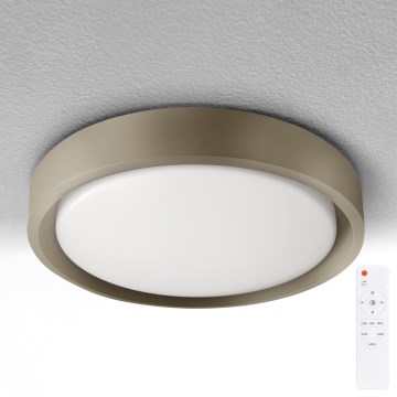 Brilagi - Zatemnjevalna LED stropna svetilka MATTEO LED/60W/230V 3000-6500K, premer 51,5 cm, taupe + daljinski upravljalnik