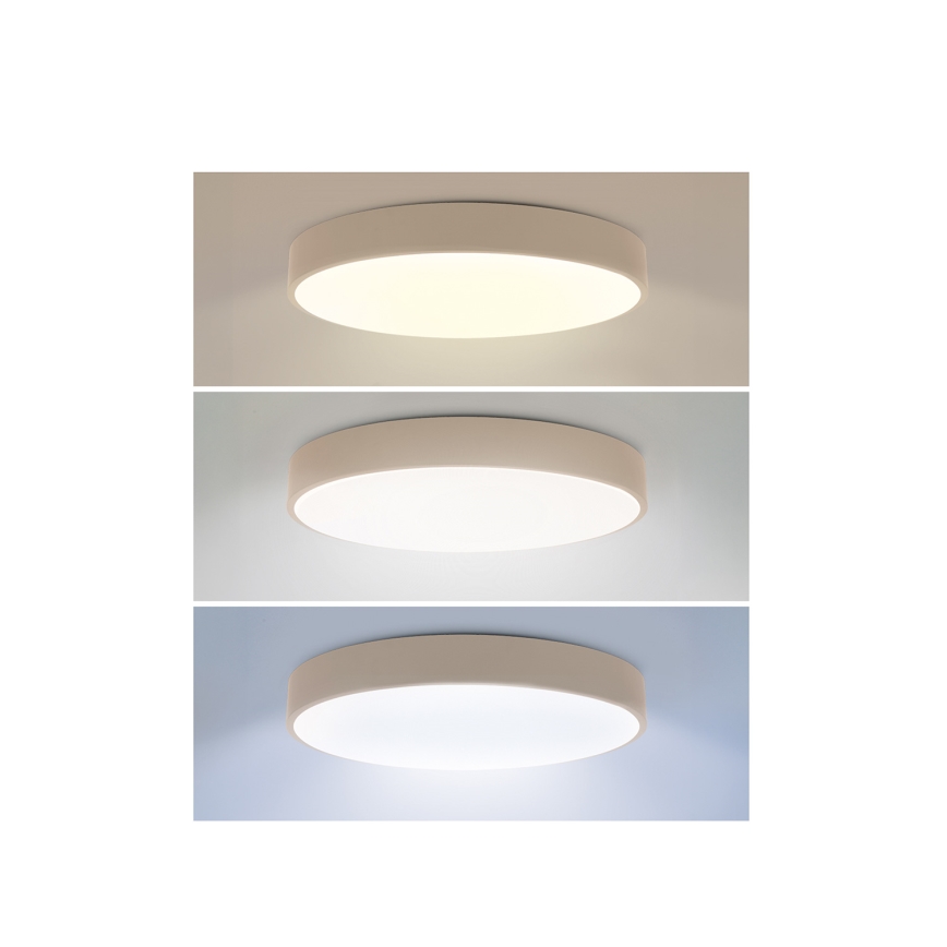 Brilagi - LED zatemnjevalna stropna svetilka POOL LED/36W/230V 3000-6000K premer 30 cm bež + z daljinskim upravljalnikom