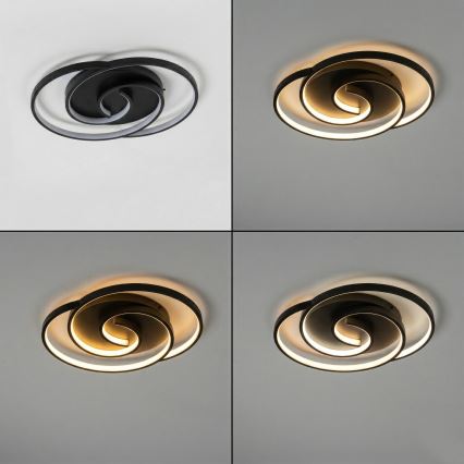 Brilagi - zatemnljiva LED stropna svetilka VELO LED/70W/230V 3000-6500K 38x47,8 cm + daljinski upravljalnik