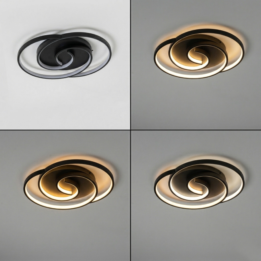 Brilagi - zatemnljiva LED stropna svetilka VELO LED/70W/230V 3000-6500K 38x47,8 cm + daljinski upravljalnik