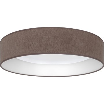 Brilagi - Zatemnjevalna LED stropna svetilka VELVET SMART VARI LED/24W/230V 3000-6500K premer 45 cm rjava + daljinski upravljalnik