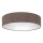 Brilagi - Zatemnjevalna LED stropna svetilka VELVET SMART VARI LED/24W/230V 3000-6500K premer 45 cm rjava + daljinski upravljalnik