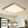 Brilagi - zatemnjevalna LED stropna svetilka WOODLINE SQUARE LED/100W/230V 3000-6000K hrast 80x80 cm + daljinski upravljalnik