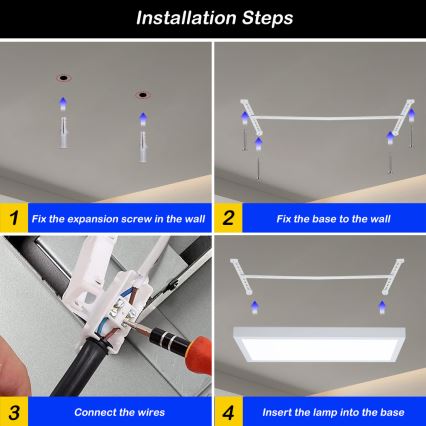 Brilagi - Zatemnjevalna LED stropna svetilka za kopalnico FRAME SMART LED/30W/230V 30x60 cm 3000-6000K IP44 bela + daljinski upravljalnik