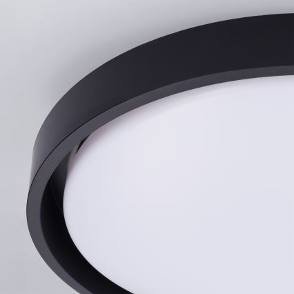 Brilagi - LED zatemnjevalna stropna svetilka MATTEO LED/48W/230V 3000-6500K premer 41 cm črna + daljinski upravljalnik