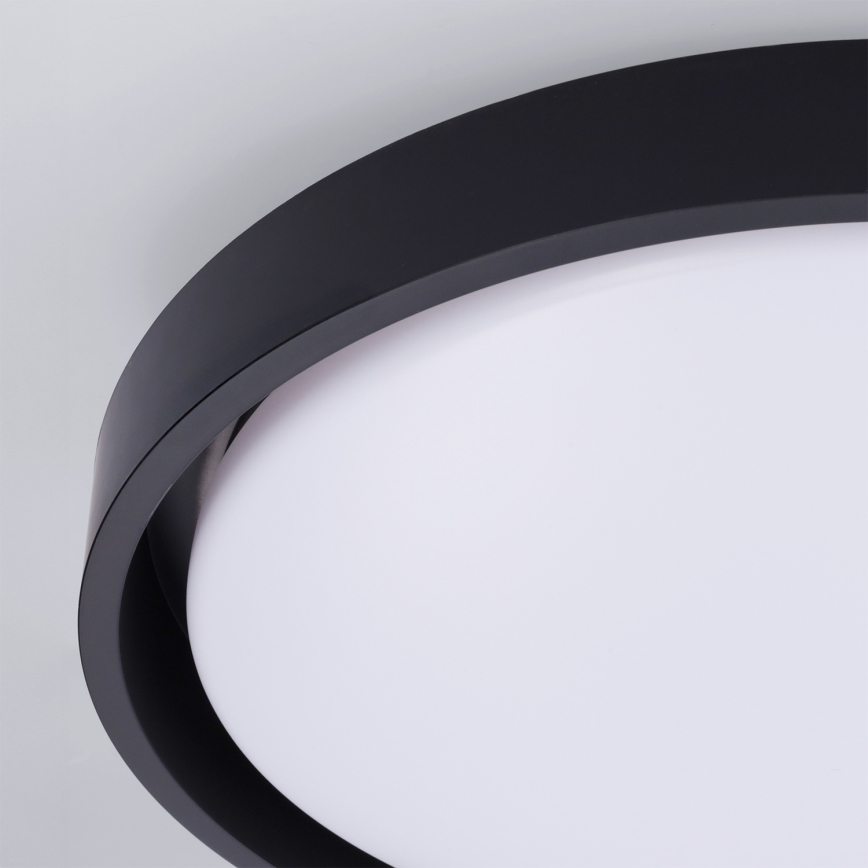 Brilagi - LED zatemnjevalna stropna svetilka MATTEO LED/48W/230V 3000-6500K premer 41 cm črna + daljinski upravljalnik