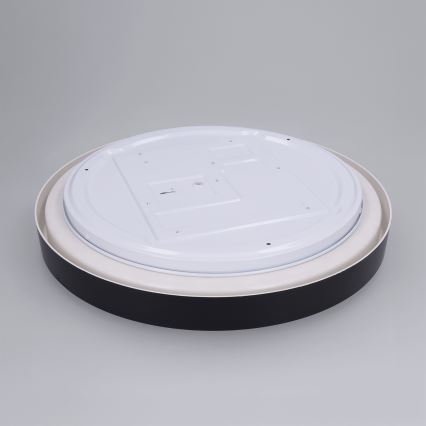 Brilagi - LED zatemnjevalna stropna svetilka MATTEO LED/48W/230V 3000-6500K premer 41 cm črna + daljinski upravljalnik