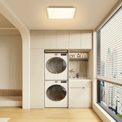 Brilagi - LED stropna svetilka z zatemnitvijo SLIMFRAME LED/58W/230V 60x60 cm 3000-6000K bela + daljinski upravljalnik