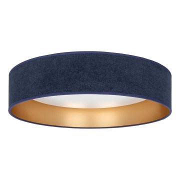 Brilagi - Zatemnjevalna stropna svetilka VELVET SMARTIX STARS LED/36W/230V 3000-6000K premer 55 cm modra/zlata Wi-Fi Tuya Beacon + z daljinskim upravljalnikom