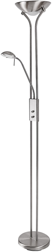 Brilagi - Zatemnjevalna talna svetilka SCARLETT 1xR7s/230W/230V + 1xG9/40W matni krom