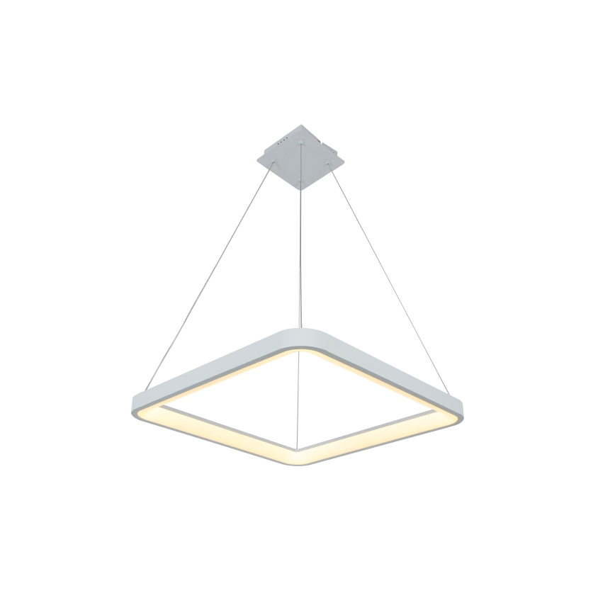 Brilagi - LED zatemnljiv viseči lestenec na kablu FALCON SLIM LED/50W/230V 3000-6500K 50x50 cm bela + daljinsko upravljanje