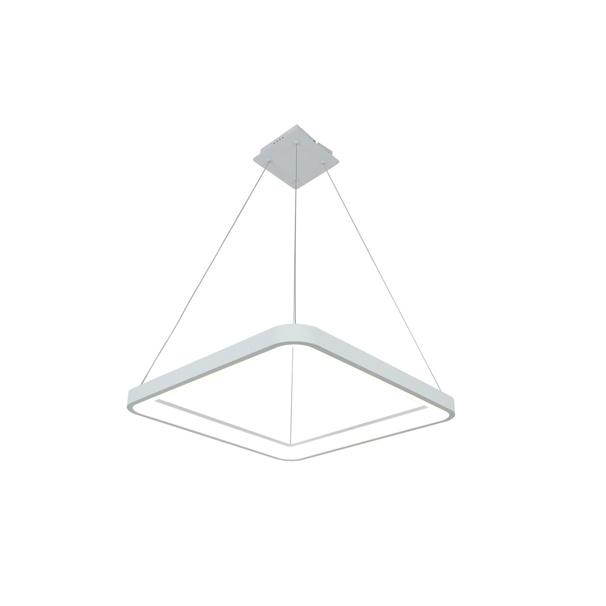 Brilagi - LED zatemnljiv viseči lestenec na kablu FALCON SLIM LED/50W/230V 3000-6500K 50x50 cm bela + daljinsko upravljanje